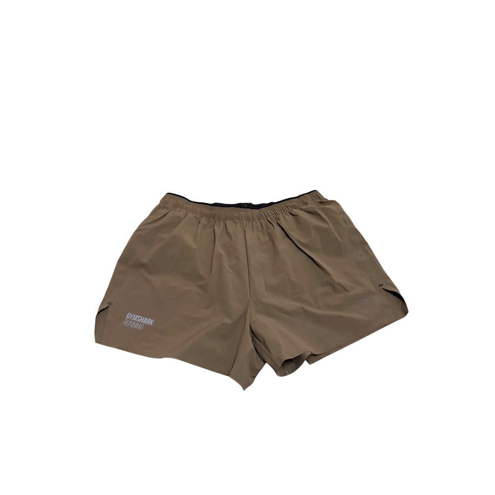 457. Gymshark Men' Athletic Shorts Olive Green, Size Large Performance & comfort